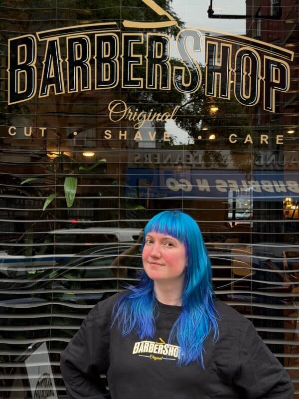 Tenemet, master barber at Original Barbershop